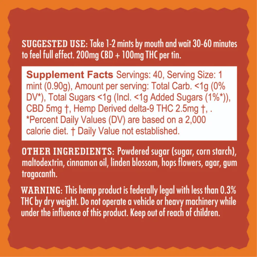 Relax Cinnamon Mints - Image 3